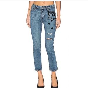 Paige Jacqueline Straight Jeans in Jupiter